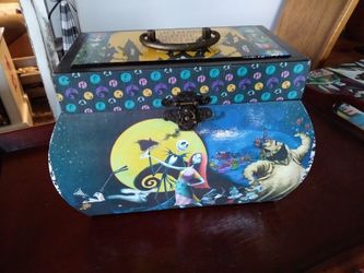 Nightmare Before Christmas box with handle