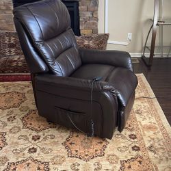 Leather Recliner 