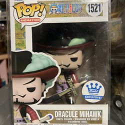 One Piece Dracule Mihawk 1521 Funko Pop Exclusive 