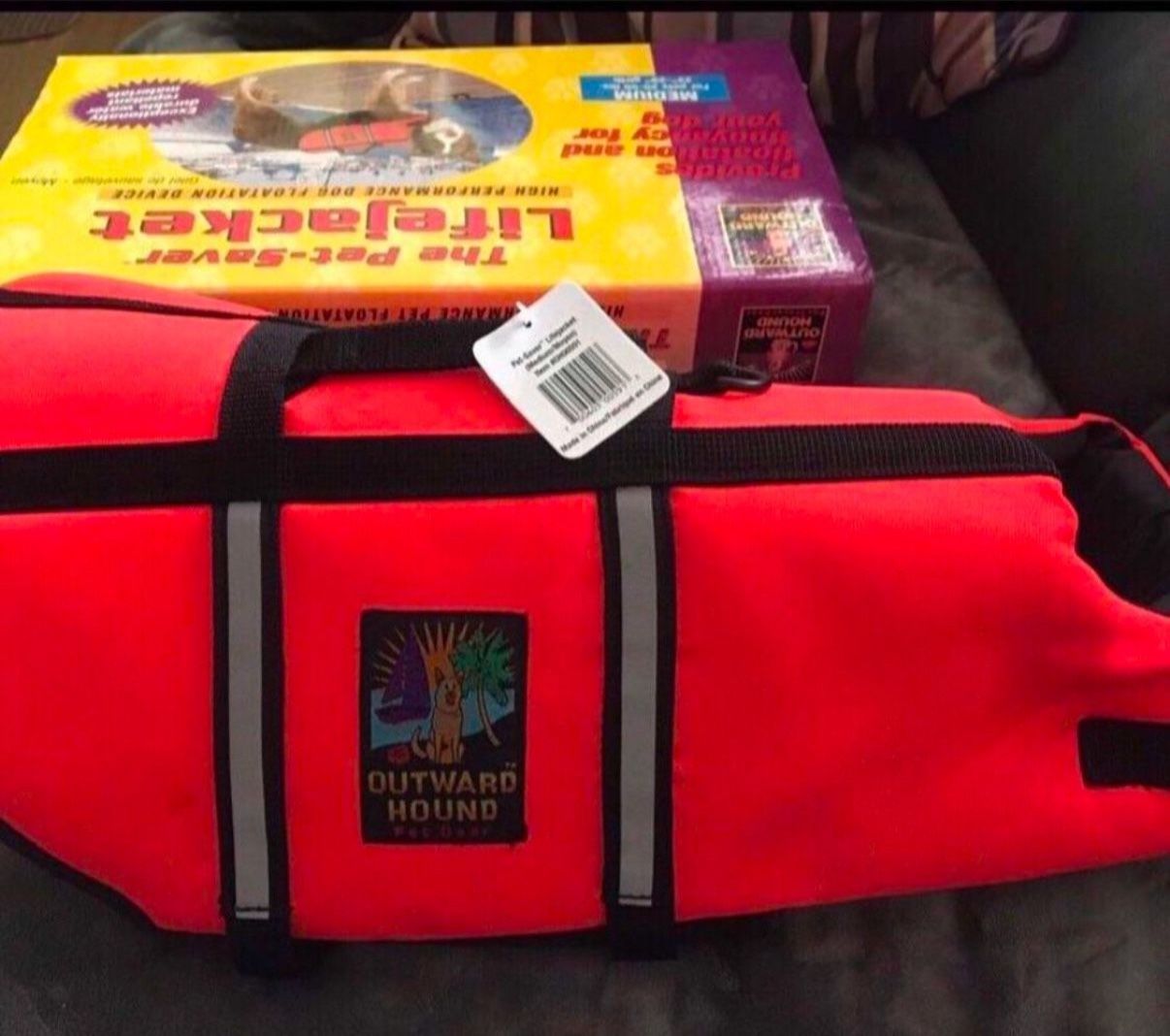 New Pet-Saver Life Jacket For Medium Sized Dog