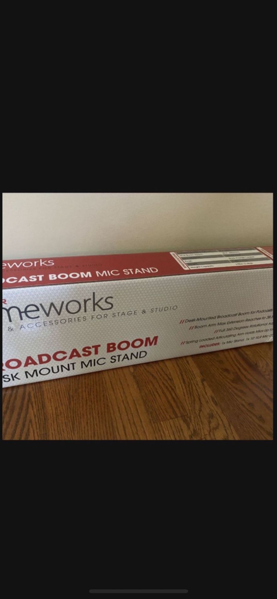MICROPHONE BOOM ARM STAND