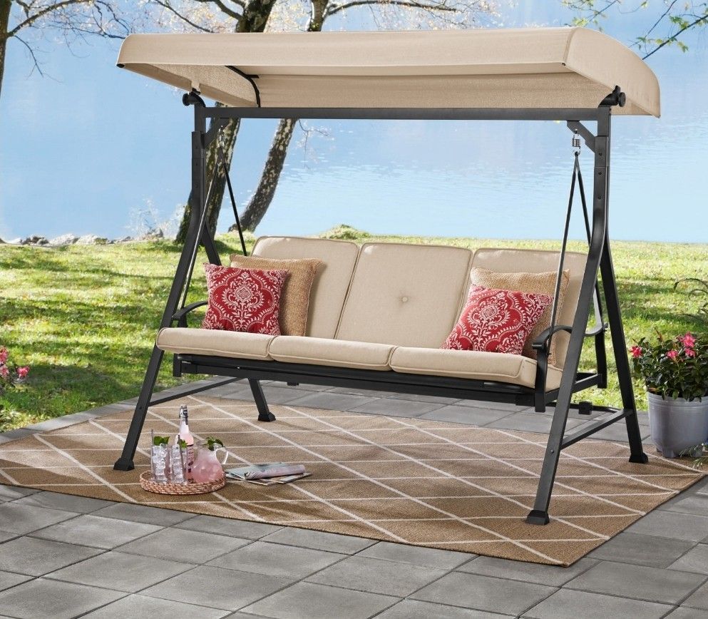 Outdoor Swing With Cushions Daybed NEW