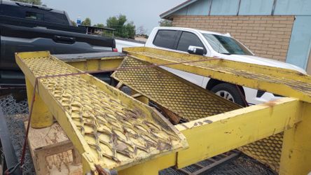Mechanics car ramp