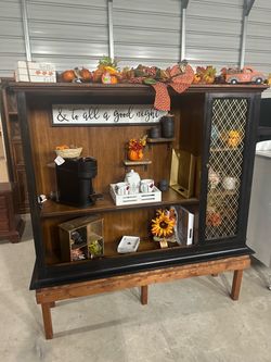 AUPER BEQUTIFUL LARGE CABINET FOR COFEE STATION ETC