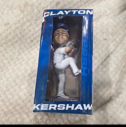 FOCO Clayton Kershaw MLB Baseball Bobblehead Figure Boxed Original Unopened