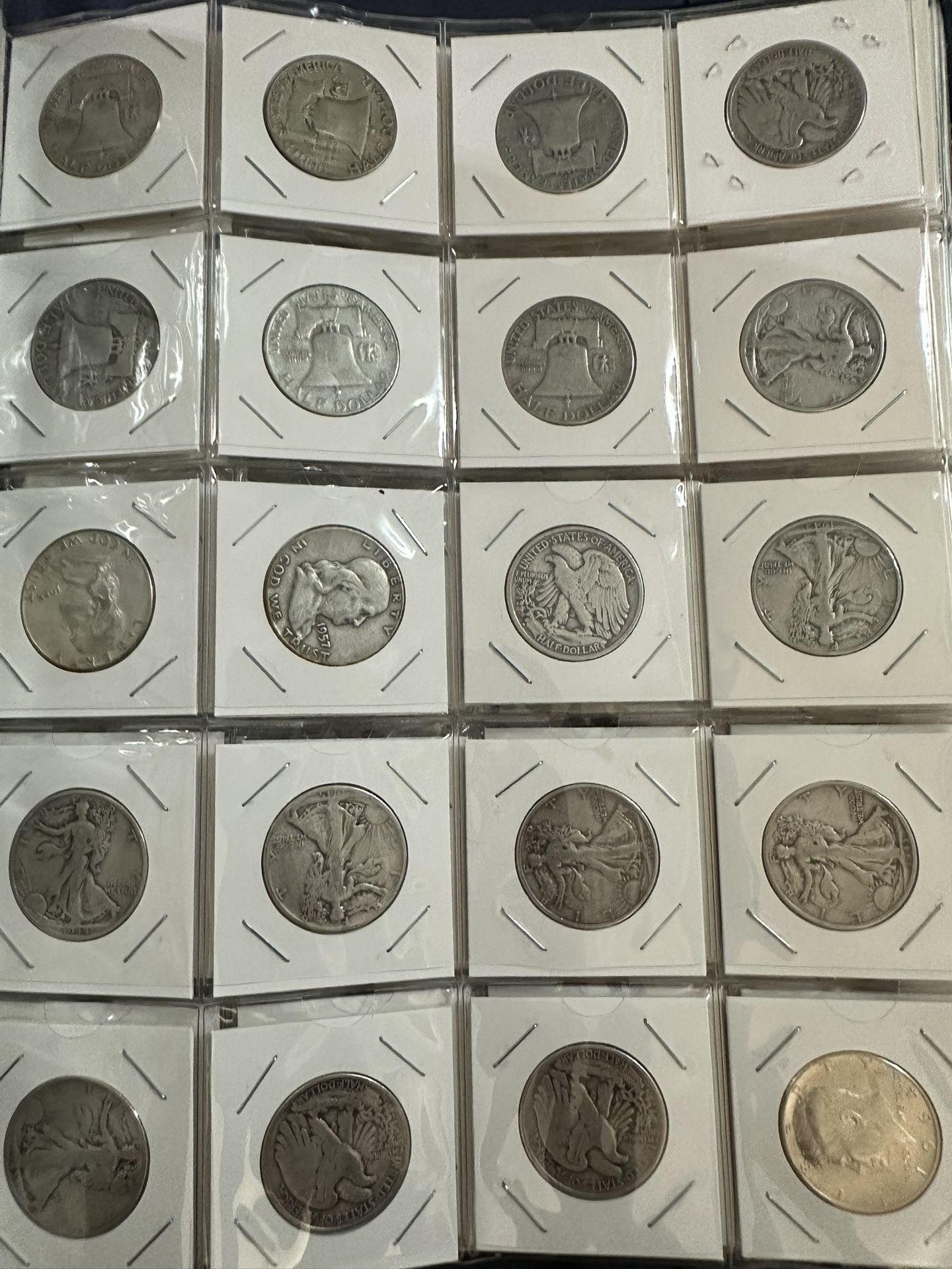 Silver Half Dollars - 90% Constitutional Silver