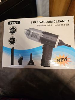 Portable 2 in 1 Vacuum Cleaner