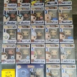 Funko Pop Huge Back To The Future Collection 23 Including Grails And Errors