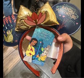 Disney Tiana's Bayou Adventure Minnie Ear Headband