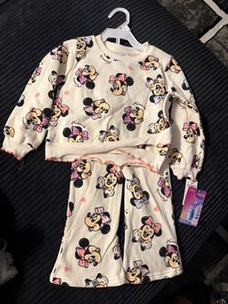 Minnie Mouse Set Kids Clothing  Size 2T