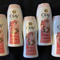 Olay Body Wash Cooling White Strawberry & Mint
