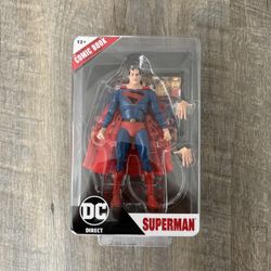 In Hand, Brand New, Never Opened DC Multiverse - Mcfarlane - DC Direct Page Punchers - Kingdom Come Superman - 7” inch Action Figure