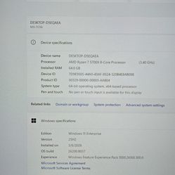 Gaming or workstation AMD PC