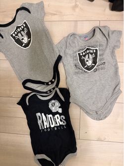 Baby raiders onesies 6-9 months