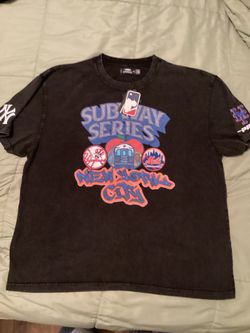2026 subway series Yankees /Mets embroidered patch T-shirt XXL (brand new) with tags…