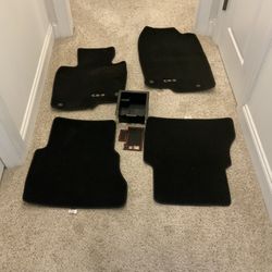 Mazda CX 5 Original Floor Mats, Front and Back With Extra Console Insert