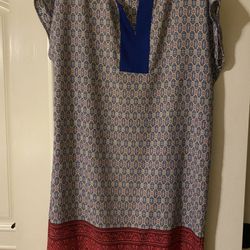Pleione Boho Shift Dress 