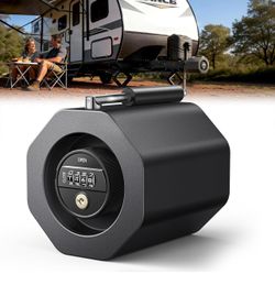 Ehaho 2 5/16" Anti-Theft Trailer Lock, Level 9 Security Combination Trailer H...