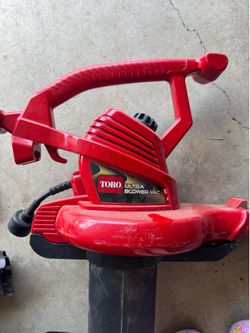 Toro Electric Blower Vac (all parts included)