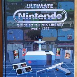 Signed by Pat Contri Ultimate Nintendo Guide to the NES Library Hardcover Book