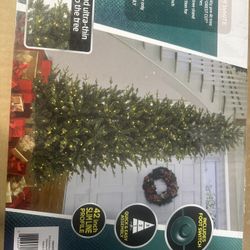 Christmas Tree With Lights  7.5 Tall