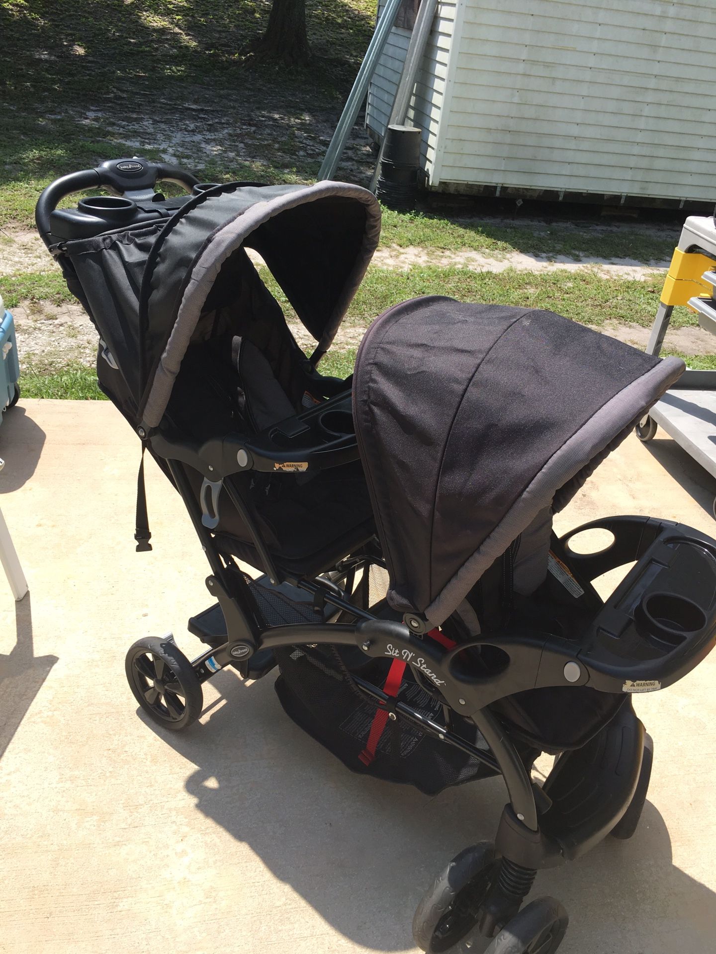 Sit n Stand Double Stroller