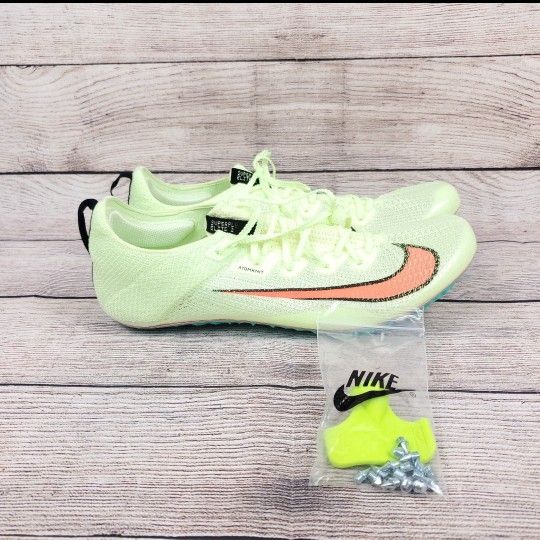 Nike Zoom Superfly Elite 2 Track Spikes Cleats Barely Volt CD4382-700 Mens Sz 14 s-l400.jpg main image 2
