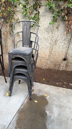 $25 Metal Chairs 4