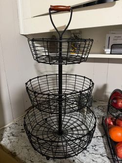 Fruit basket kitchen storage