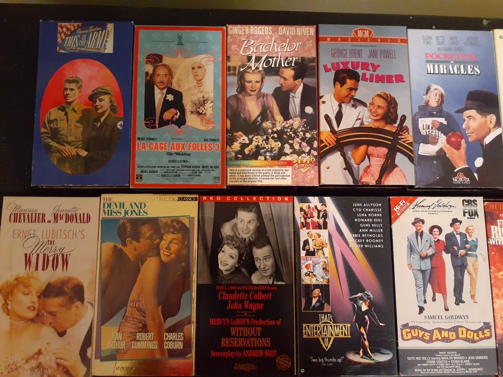 VHS movies