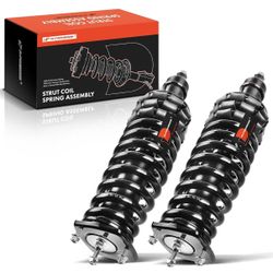 Rear Pair (2) Complete Strut & Coil Spring Assembly Compatible with Mercedes-Benz ML-2003, ML-2005, ML-2000, ML, ML500