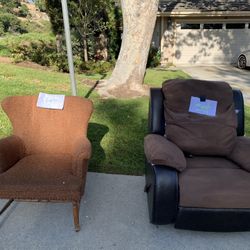 Free Recliner & Chair- Still Available!