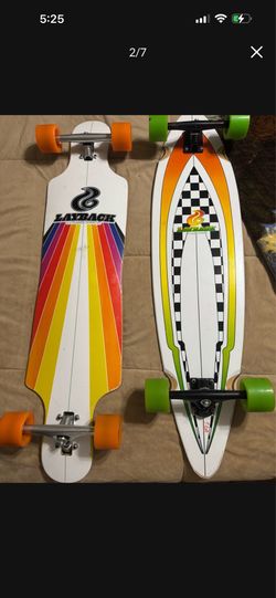 Two long skateboards 150
