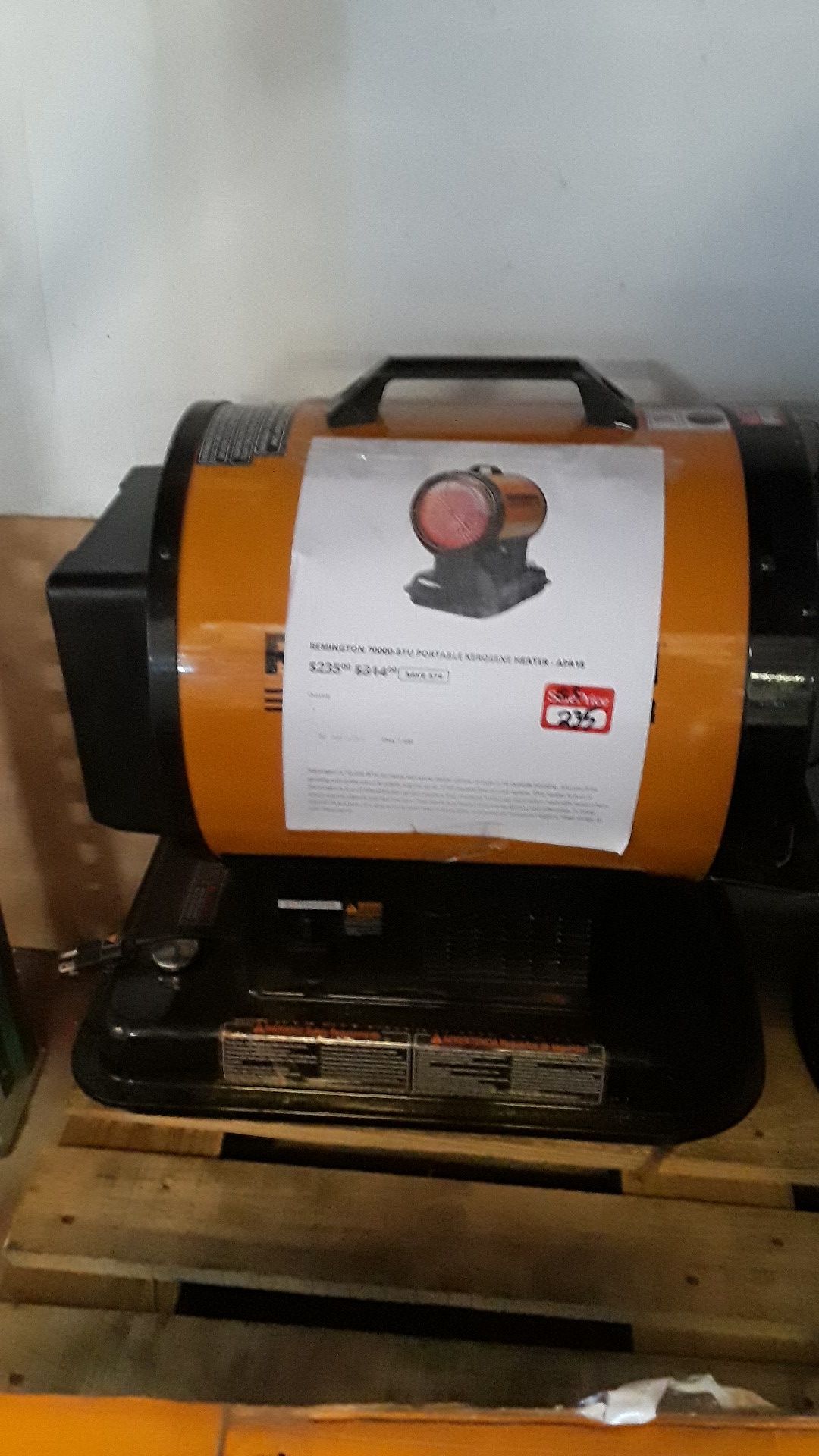 Remington kerosene heater 70,000 btu for Sale in Lake Worth, FL - OfferUp