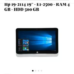 Hp Desktop 19 All In One