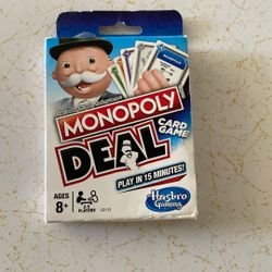 Monopoly Deal Card Game NEW Hasbro 2-5 Players