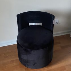 360 Degree Swivel Upholstered Accent Chair With Storage