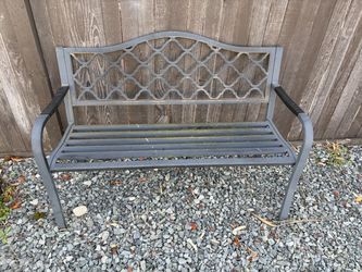 Metal Outdoor Garden Bench