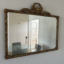 Golden-framed Mirror