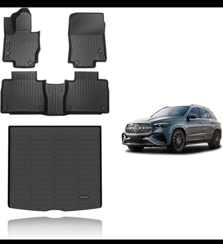 *NEW*(1241) KELCSEECS All Weather Floor Mats & Cargo Liner Custom for Benz GLE 350 GLE 450