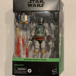 Boba Fett Deluxe Black Series *MINT* Star Wars Return of the Jedi 06 F1271 Hasbro