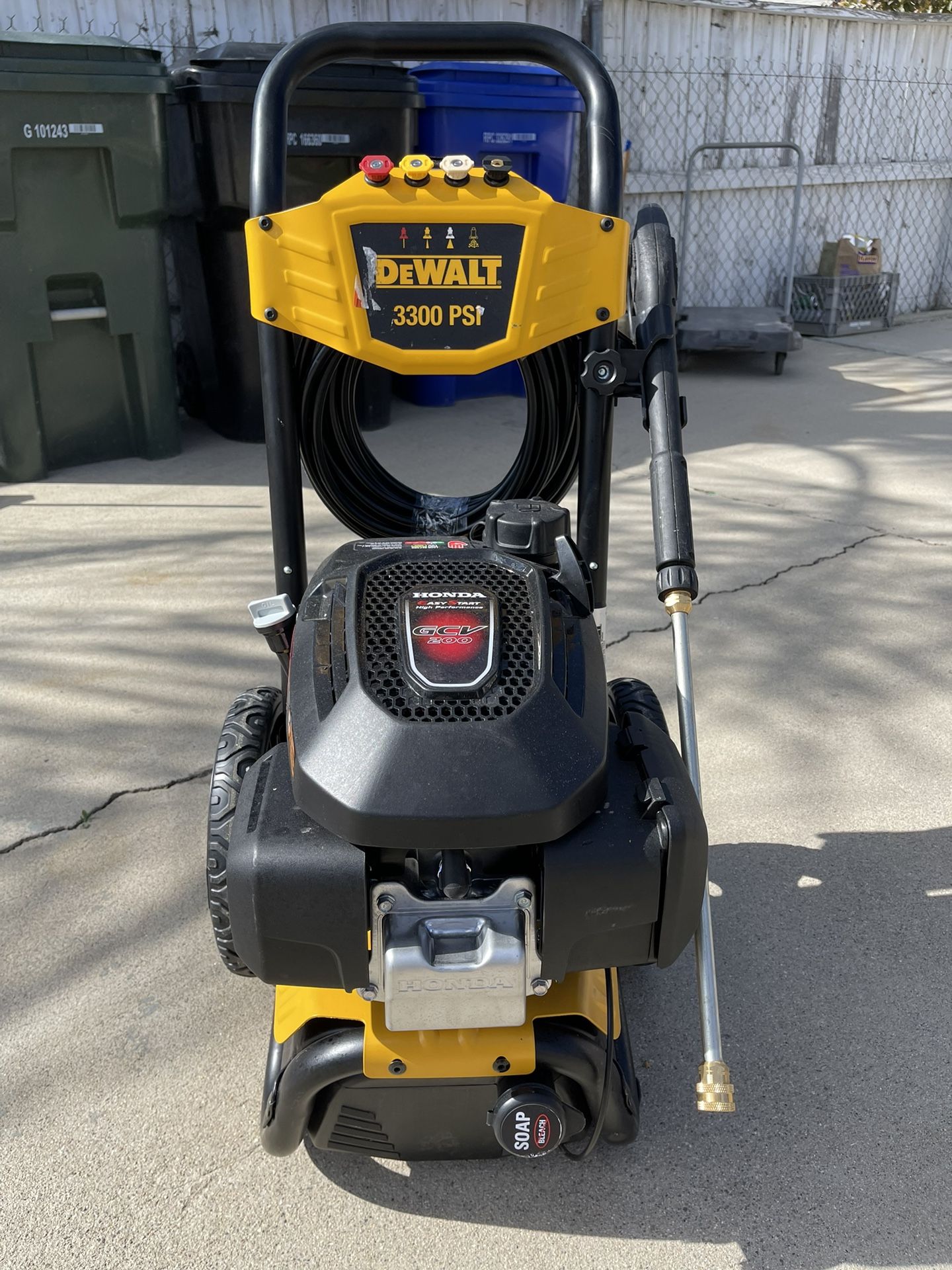 Dewalt Pressure washer 3300 PSI 