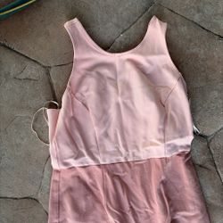 Pink Sleeveless Romper / Jumpsuit