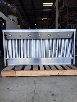 Luxury 60 Inch Stainless Steel Outdoor Rated Kitchen Vent Hood by Summerset BBQ Island