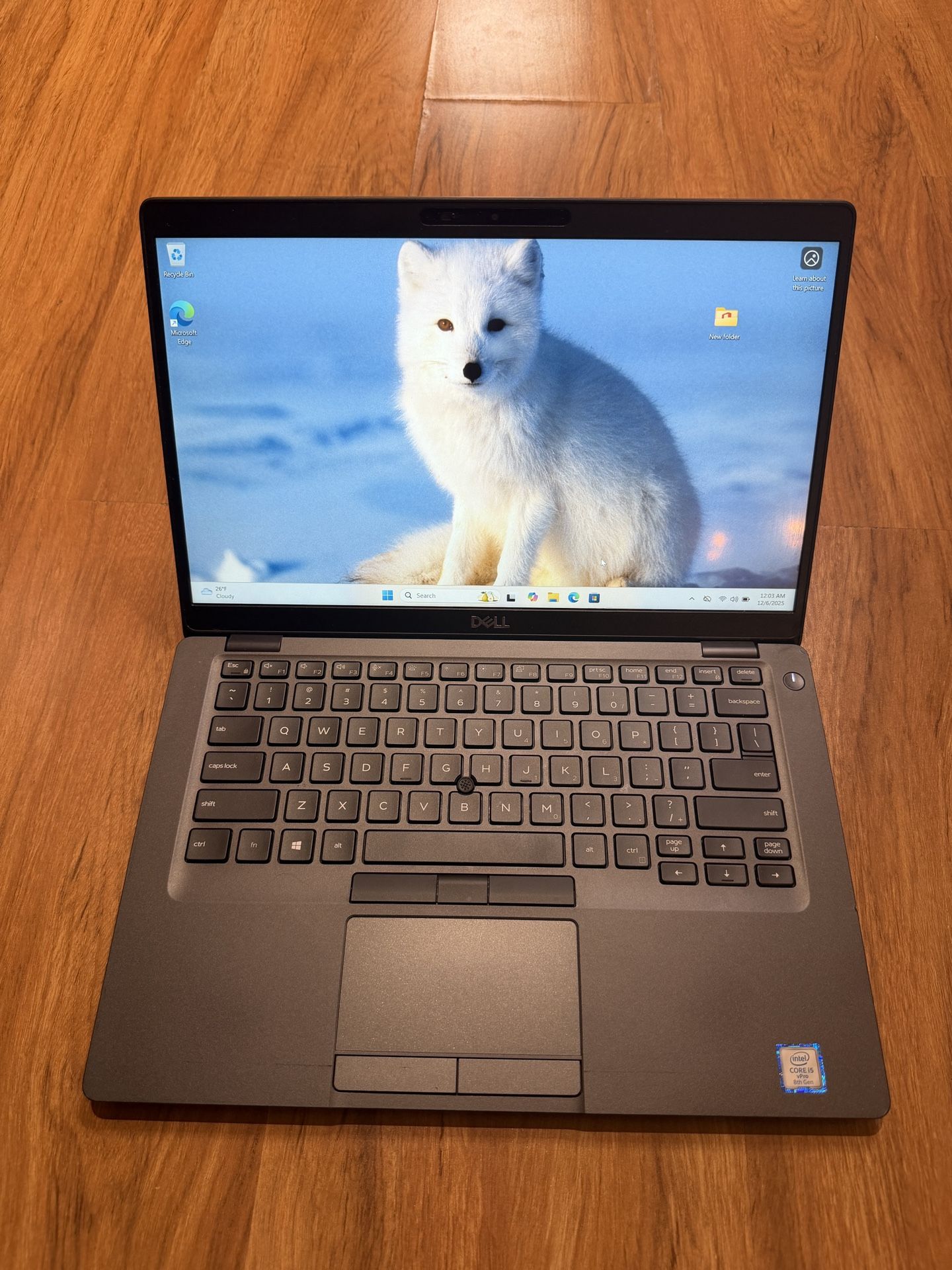 Dell Latitude 5490 core i5 8th gen 16GB Ram 256GB SSD Windows 11 15@ UHD Touch Screen Laptop with charger in Excellent Working condition!!!!! Specif