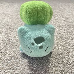 2022 Jazwares Official Pokémon Sleeping Smiling Bulbasaur Plush