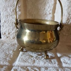 Solid Brass Small Kettle Pot