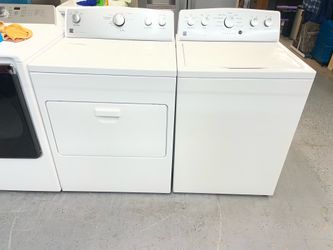 Kenmore washer and dryer