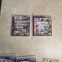 PS3 Grand Theft Auto IV & V.