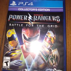 PS4 Power Rangers Battle Of Grid